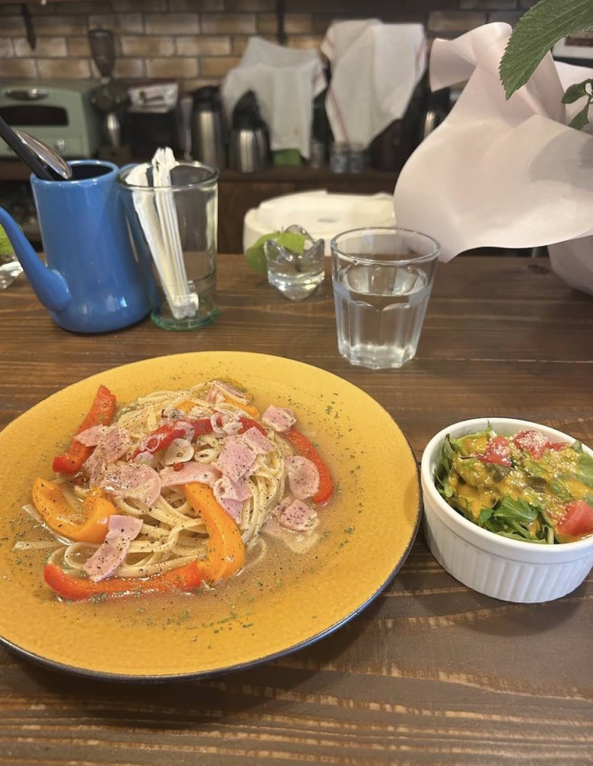 カラフル野菜パスタ