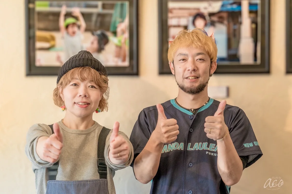 CAFE&BAR MAKES MOONの店主夫婦