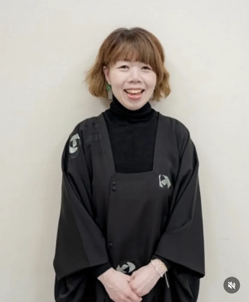 朔日参りのお茶会の様子